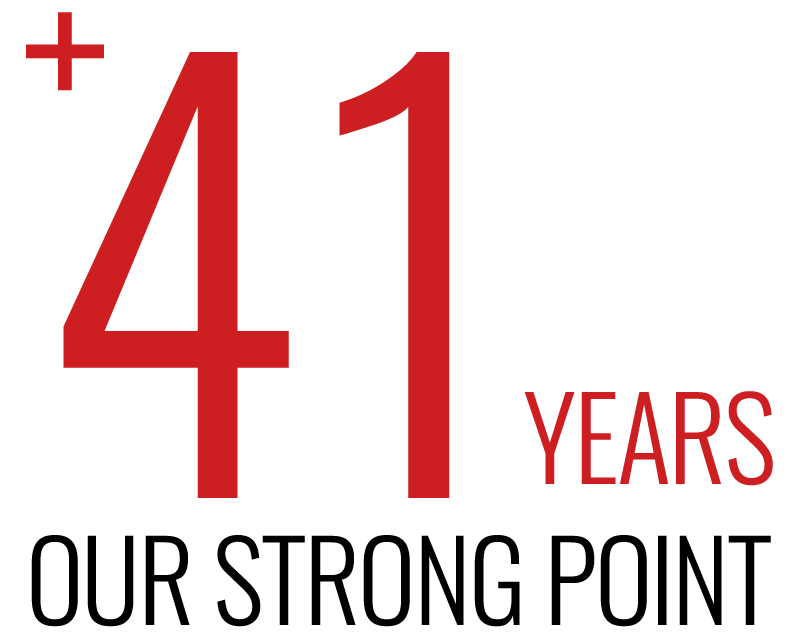 +41YEARS OUT STRONG POINT